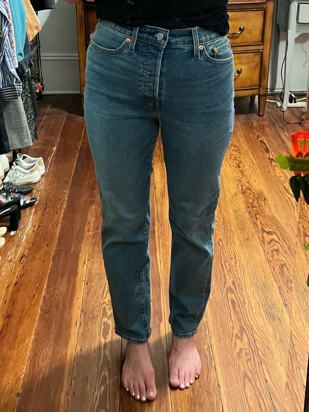 Levi's Wedgie Straight Leg Jeans
